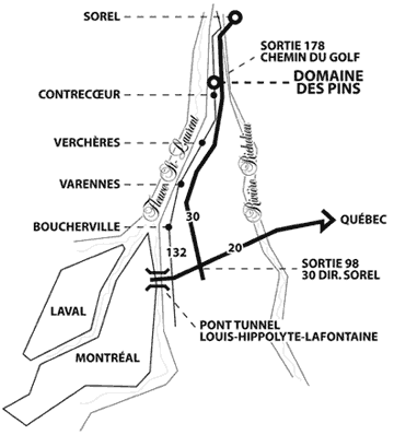 Direction pour le site de Sagesse de femme.